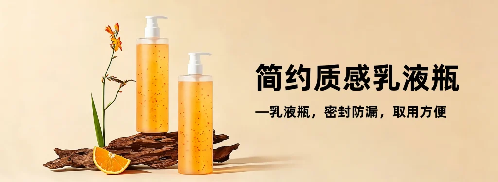 乳液瓶手机端海报
