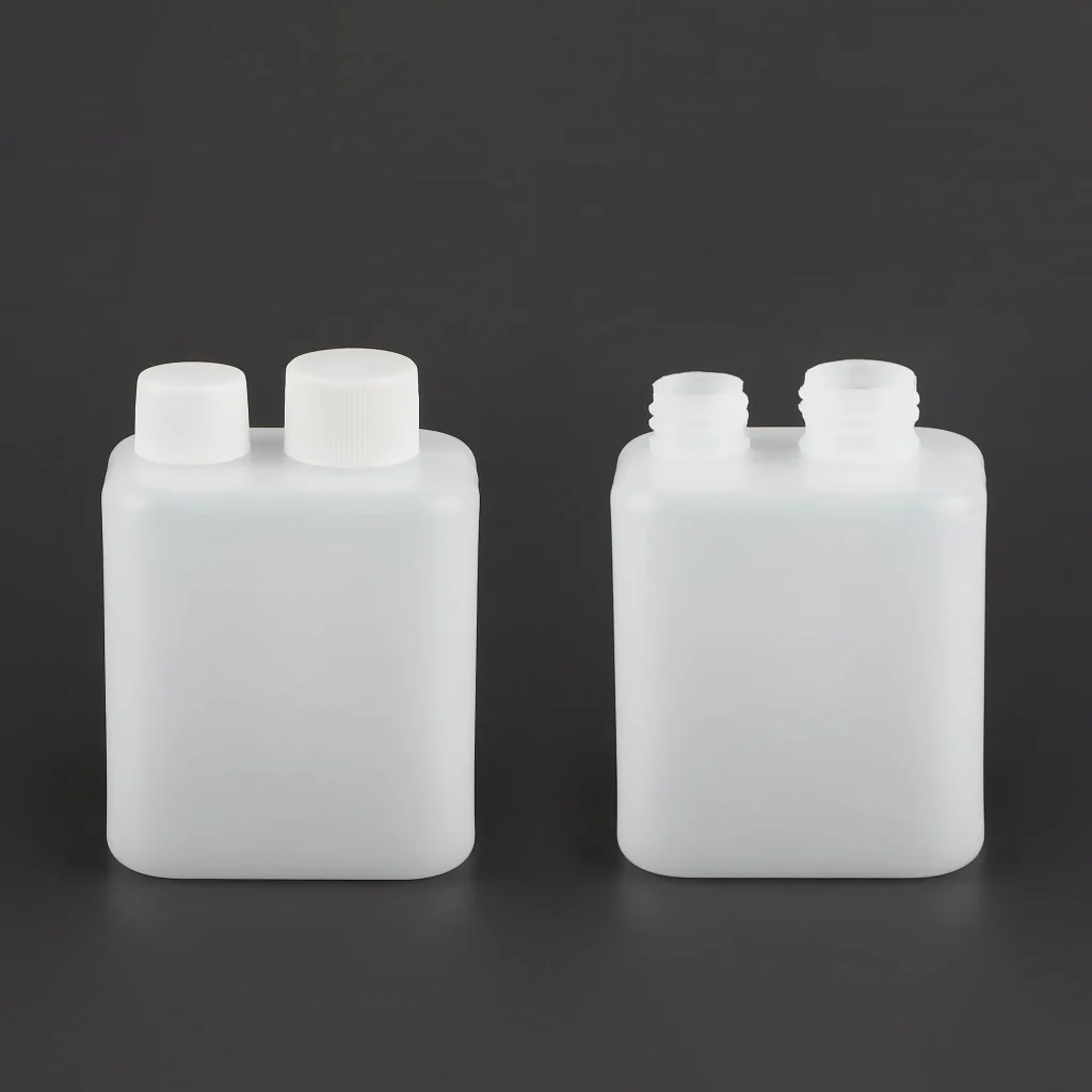 HDPE 250ml 双瓶口方11