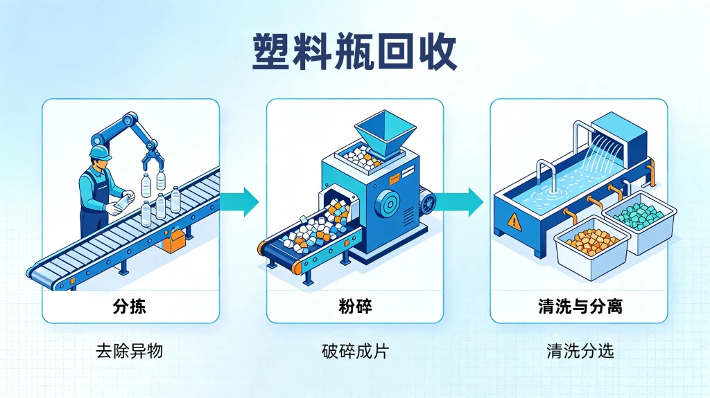 塑料瓶处理流程